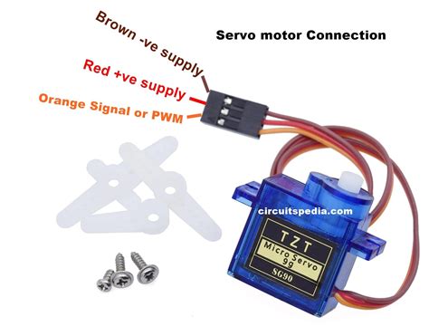 arduino servo motor wiring diagram